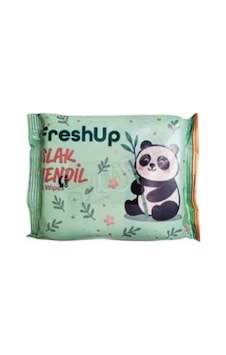 Freshup 20'li Islak Mendil Panda Figürlü Tekli