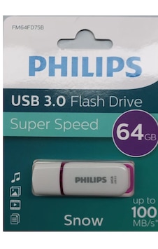 Phılıps 64gb Usb 3.0 Flash Drive Super Speed Snow 64 GB