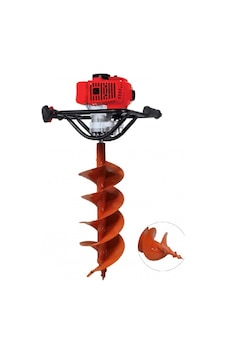 Secho DX5500 Çift Helezonlu Toprak Burgu Makinesi 200 MM