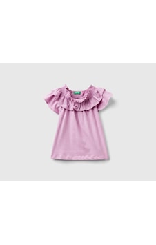 United Colors Of Benetton Benetton Kız Çocuk T-shirt 3f4jc10hv-24y Mor United Colors Of Benetton Benetton Kız Çocuk T-shirt 3f4jc10hv-24y Mor