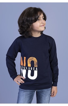 Toontoy Kids Toontoy Erkek Çocuk Baskılı Sweatshirt Lacivert Toontoy Kids Toontoy Erkek Çocuk Baskılı Sweatshirt Lacivert