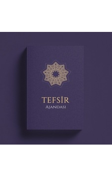 Tefsir Ajandası Karton Kapak - Lacivert Çok Renkli