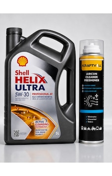 Shell Helix Ultra Pro Af 5W-30 Motor Yağı 5 L + Klima Bombası 200 ML Shell Helix Ultra Pro Af 5W-30 Motor Yağı 5 L + Klima Bombası 200 ML