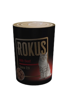 Rokus - 881 - Dana Etlı Kedı Konservesı - Spt-gld - 410 Gr Rokus - 881 - Dana Etlı Kedı Konservesı - Spt-gld - 410 Gr