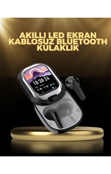Kişiselleştirilebilir Led Ekranlı Bluetooth Kulaklık Oyun & Müzik Modlu