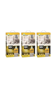 Reflex Clumping Cat Litter Clinic Topaklaşan Bentonit Kedi Kumu 3 x 6 L Reflex Clumping Cat Litter Clinic Topaklaşan Bentonit Kedi Kumu 3 x 6 L