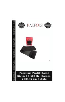 Premium Pratik Korse Giyim Bk-100 Bel Korsesi 25x135 Cm Kutulu Premium Pratik Korse Giyim Bk-100 Bel Korsesi 25x135 Cm Kutulu