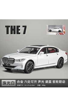 Forestbird1:24 Bmw 7 Serisi The 7 Lüks Araba - Beyaz