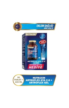 Nutraxin Artroflex Hya C Iı Collagen 90 Tablet + Extra Gel Hediye Nutraxin Artroflex Hya C Iı Collagen 90 Tablet + Extra Gel Hediye
