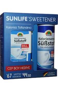 Sunlife Kalorienarmer Sübstoff Sweetener 1200 Tablet Cep Boy Hediye Sunlife Kalorienarmer Sübstoff Sweetener 1200 Tablet Cep Boy Hediye