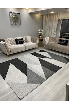 Ideal Kadife 4 M2 Ve 6 M2 Seçenekli Lastikli Halı Örtüsü 345 Ort345