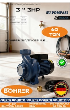 Dhm6a 3'' 3hp Santrijüf Tarla Sulama Su Pompası - Saatte 60ton Su Dhm6a 3'' 3hp Santrijüf Tarla Sulama Su Pompası - Saatte 60ton Su