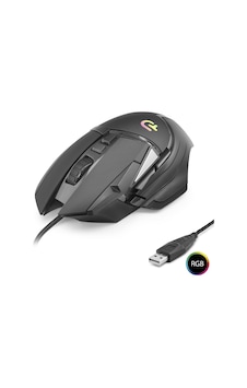 Büro Ev Ofis Bilgisayarı İçin Siyah 7200dpı 1000hz Rgb 6tuş Gaming Oyuncu Mouse - Büro Ev Ofis Bilgisayarı İçin Siyah 7200dpı 1000hz Rgb 6tuş Gaming Oyuncu Mouse -