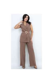 Dorne Moda Özel Koleksiyon Kemer Detaylı Kruvaze Yaka Takım - Düğün - Mezuniyet - Ofis Şıklığı Kahverengi Kahverengi Dorne Moda Özel Koleksiyon Kemer Detaylı Kruvaze Yaka Takım - Düğün - Mezuniyet - Ofis Şıklığı Kahverengi Kahverengi
