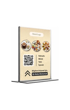 Kafeler İçin Qr Menü Standı 5 Adet T Tipi A6 10 15 Cm + Qr Menü Yazılımı Bej Bej Kafeler İçin Qr Menü Standı 5 Adet T Tipi A6 10 15 Cm + Qr Menü Yazılımı Bej Bej