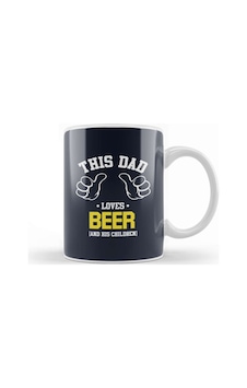 Fathers Day This Dad Loves Beer And His Children Kupa Bardak Porselen Karışık Fathers Day This Dad Loves Beer And His Children Kupa Bardak Porselen Karışık