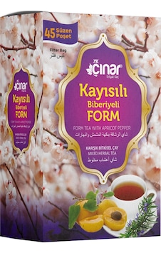 YK Çınar Kayısılı Biberiyeli Form Çayı 45'li YK Çınar Kayısılı Biberiyeli Form Çayı 45'li