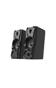 1+1 Hoparlör Speakaer Set Usb Kablo 2.0 Multimedya - 5w