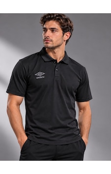 Umbro Black Kamp Erkek Siyah Pamuklu Polo Yaka Spor Tişört Tf0590 Umbro Black Kamp Erkek Siyah Pamuklu Polo Yaka Spor Tişört Tf0590