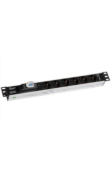 Uranıum 6 Lı Pdu 1u 1x16 Sigorta 3x1.5mt Kablo Alüminyum Rackmount Grup Priz 22 Uranıum 6 Lı Pdu 1u 1x16 Sigorta 3x1.5mt Kablo Alüminyum Rackmount Grup Priz 22