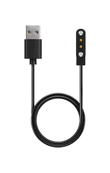 Forzacase Haylou Solar Ls05 İle Uyumlu Usb Manyetik Şarj Kablosu 1 Metre - Fc017 Siyah Forzacase Haylou Solar Ls05 İle Uyumlu Usb Manyetik Şarj Kablosu 1 Metre - Fc017 Siyah