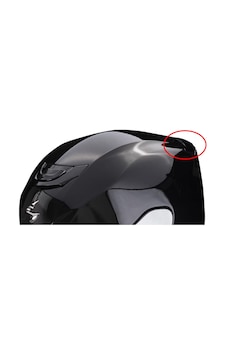 Scorpion Exo 391 Arka Havalandırma Siyah