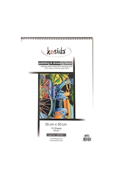 Kosida Painiting Drawing Blok 180gr 35x50 15 Yp. Grenli Kağıt