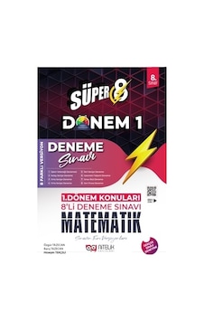 Nitelik Süper 8. Sınıf Matematik 1. Dönem 8'li Deneme Sınavı Nitelik Süper 8. Sınıf Matematik 1. Dönem 8'li Deneme Sınavı
