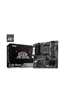 Msı B550m Pro-vdh Wıfı Ddr4 4400mhz 1xvga 1xhdmı 1xdp 2xm.2 Usb 3.2 Matx Am4 Amd 5000/4000g/3000 Serileri İle Uyumlu Msı B550m Pro-vdh Wıfı Ddr4 4400mhz 1xvga 1xhdmı 1xdp 2xm.2 Usb 3.2 Matx Am4 Amd 5000/4000g/3000 Serileri İle Uyumlu