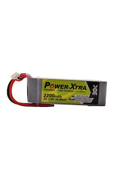 Power-Xtra Px2200HP Uyumlu - 2S1P - 7.4V 2200 Mah Li-Polymer Pil -30C Power-Xtra Px2200HP Uyumlu - 2S1P - 7.4V 2200 Mah Li-Polymer Pil -30C