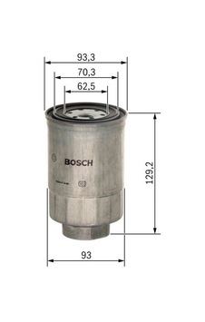 BOSCH 1457434438 Mazot Filtresi Hilux / Navara D23 Skaystar 2.5D 2.5Td BOSCH 1457434438 Mazot Filtresi Hilux / Navara D23 Skaystar 2.5D 2.5Td