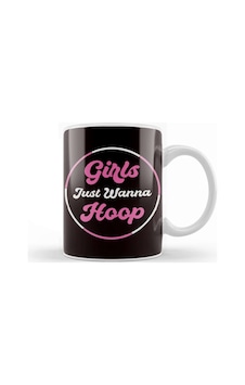Girls Just Wanna Hula Hoop Fitness Sports Training Hooping Kupa Bardak Porselen Karışık Girls Just Wanna Hula Hoop Fitness Sports Training Hooping Kupa Bardak Porselen Karışık