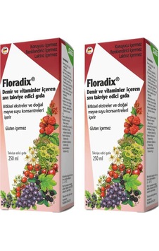 Floradix Şurup 250   ML 2 Adet