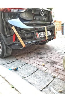 Opel Corsa F Arka Ek