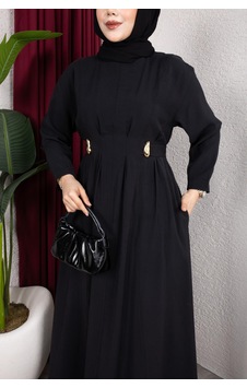 Storm Wear Kadın Tesettür Elbise Siyah Storm Wear Kadın Tesettür Elbise Siyah