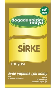Doğadan Bizim Maya Probiyotik Sirke Mayası 6'lı 5 x 2 G Doğadan Bizim Maya Probiyotik Sirke Mayası 6'lı 5 x 2 G