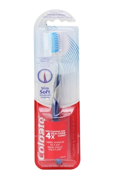 Colgate Slim Soft Advanced Extra Yumuşak Diş Fırçası Mavi Colgate Slim Soft Advanced Extra Yumuşak Diş Fırçası Mavi