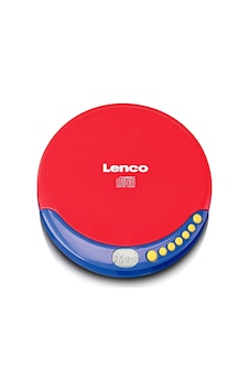 Lenco Cd-021kıds Kırmızı Taşınabilir Cd Çalar Discman Şarj Özellikli