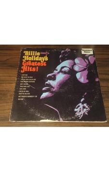 BİLLİE HOLİDAY - Billie Holiday's Greatest Hits! , LP 1968 Vocal BİLLİE HOLİDAY - Billie Holiday's Greatest Hits! , LP 1968 Vocal