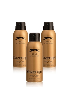 Slazenger Active Sport 3 Lü Set Erkek Gold Deodorant Slazenger Active Sport 3 Lü Set Erkek Gold Deodorant