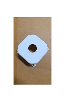 Kare Beyaz Plastik Kapaksız Buat 10 X 10 Cm