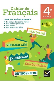Cahier De Français 4e Cahier De Français 4e