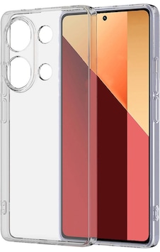 Xiaomi Redmi Note 13 Pro 4g Kılıf Zore Süper Silikon Kapak Renksiz Xiaomi Redmi Note 13 Pro 4g Kılıf Zore Süper Silikon Kapak Renksiz