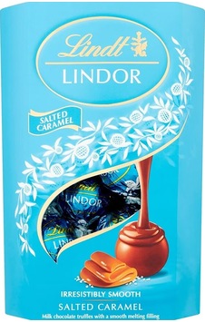 Lindt Lindor Salted Caramel Çikolata Paketi 200 G Lindt Lindor Salted Caramel Çikolata Paketi 200 G