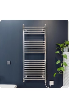 Unbezwingbar Elektrikli Havlupan Termostatlı 50x100 Krom Isıtıcı