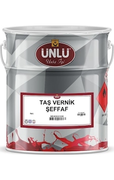 Ünlü Boya Taş Verniği 2.45' Lt Kırmızı