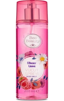 Bee Beauty Sheer Love Kadın Vücut Spreyi 200 ML Bee Beauty Sheer Love Kadın Vücut Spreyi 200 ML