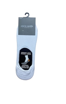 Luz&pos Pierre Cardin 400 Erkek Babet Çorap Beyaz Luz&pos Pierre Cardin 400 Erkek Babet Çorap Beyaz