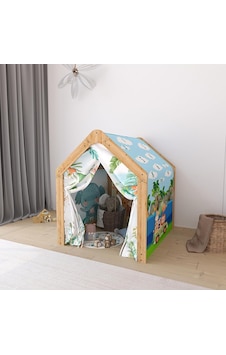 Minera Oyun Evi /0-4 Yaş/naturel Safari Çok Renkli