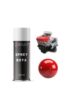 Kırmızı Motor Blok Silindir Isıya Dayanıklı 690° Sprey Boyası 400 Kırmızı Motor Blok Silindir Isıya Dayanıklı 690° Sprey Boyası 400